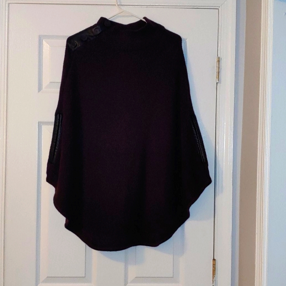 Sweater poncho